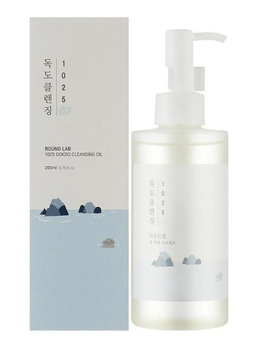 ГИДРОФИЛЬНОЕ МАСЛО 1025 DOKDO CLEANSING OIL 200ML (ROUND LAB)