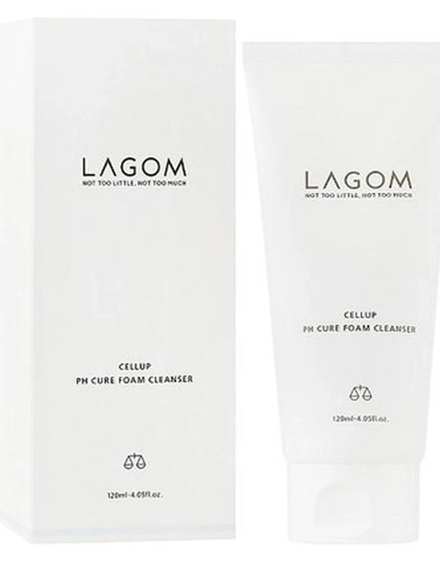 ПЕНКА  ДЛЯ УМЫВАНИЯ CELLUP PH CURE FOAM CLEANSER 120ML (LAGOM)