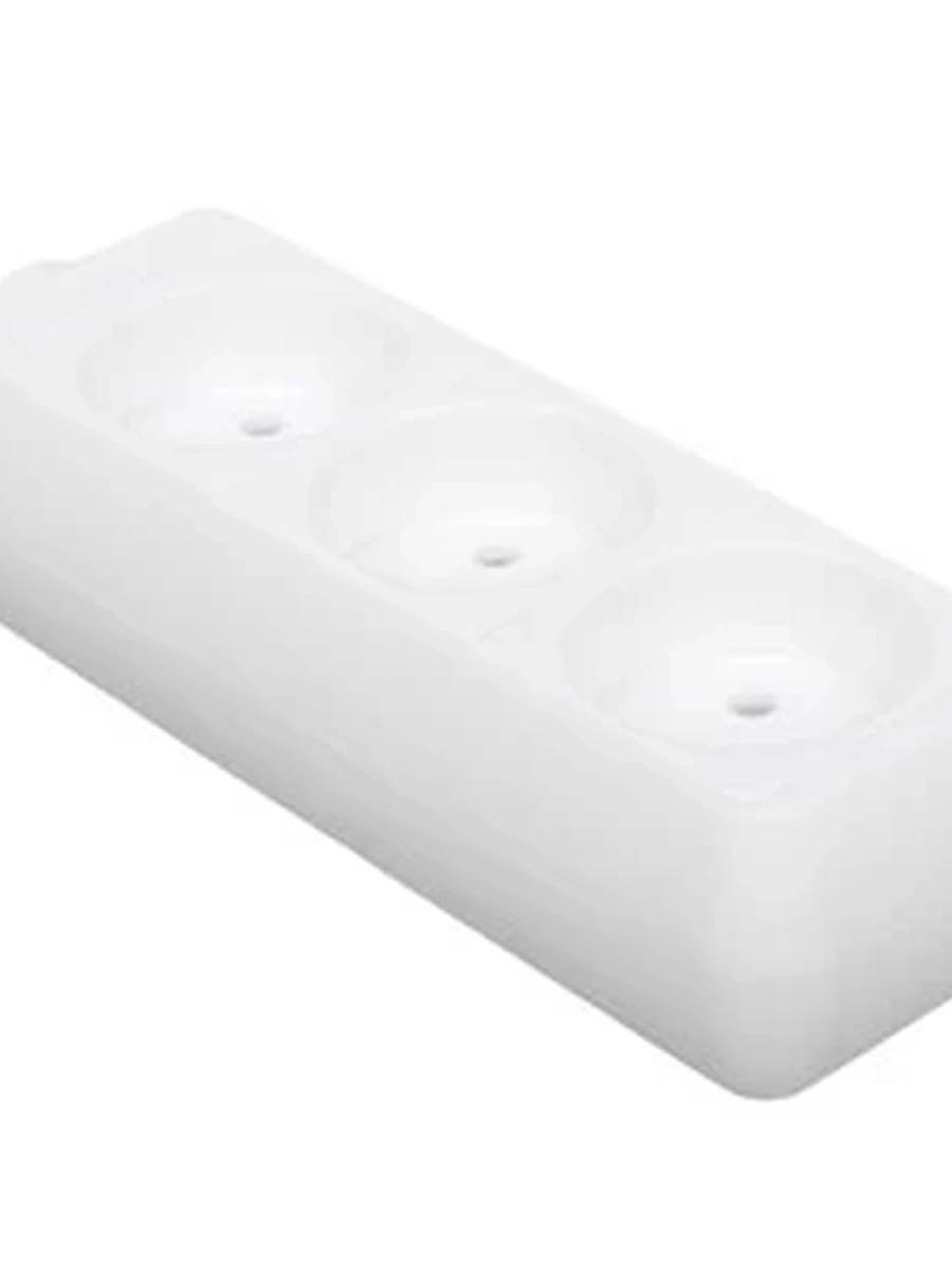 Удлинитель DEXP Basic 350W [3 розетки/5 м/10A/Белый]