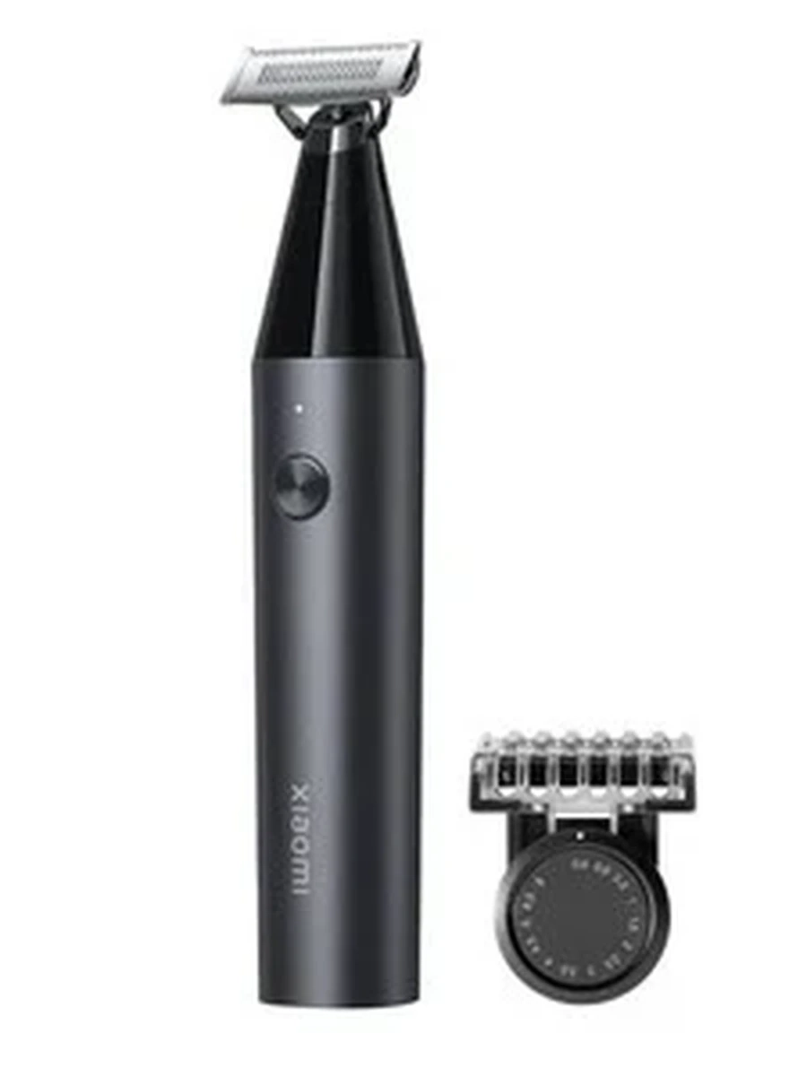 Триммер Xiaomi Uniblade Trimmer Gray [длина 0.1-8 мм, смена насадок и регулировка, насадок-1 шт, от аккумулятора, нерж.сталь]