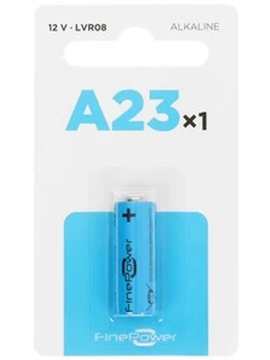 Батарейка FinePower [A23, Щелочная, 1 шт.] [V.2]