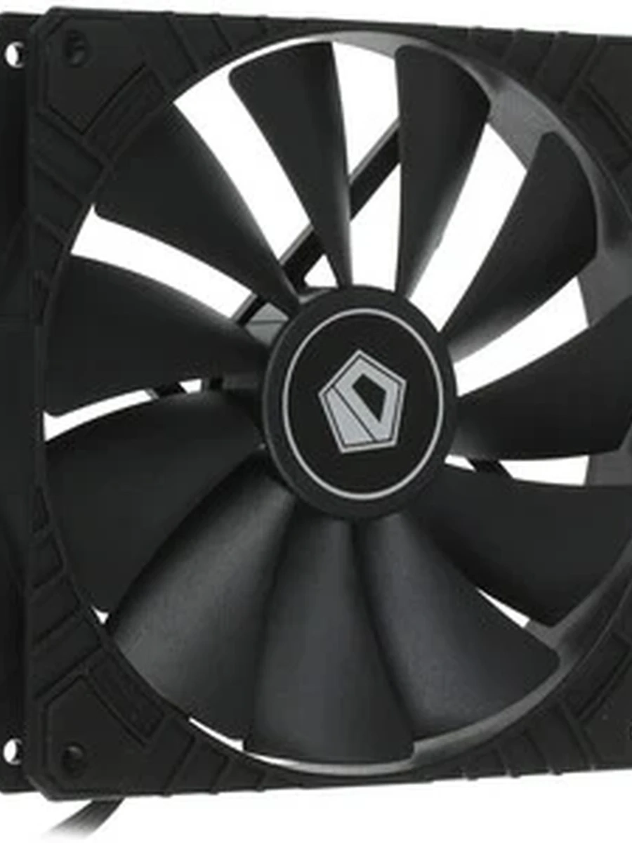 Вентилятор ID-Cooling [WF-14025-XT BLACK] (140x140x25 мм, 800-1600 об/мин, 4 pin, 16,8-32,6дб, PWM)