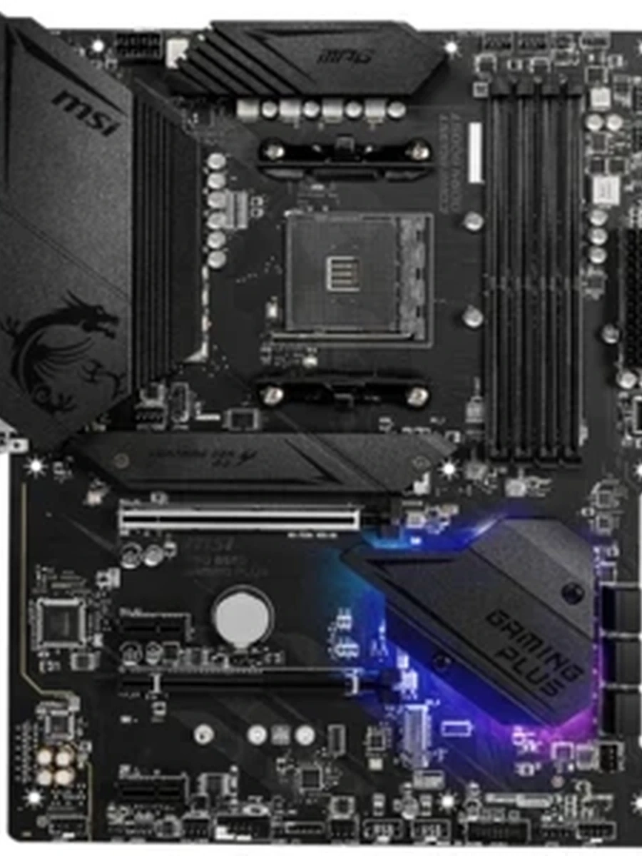 Плата MSI AM4 B550 MPG B550 GAMING PLUS 4xDDR4 1xPCI-Ex16 HDMI/DP SATA3 2xM2 USB3.2 Type-C ATX