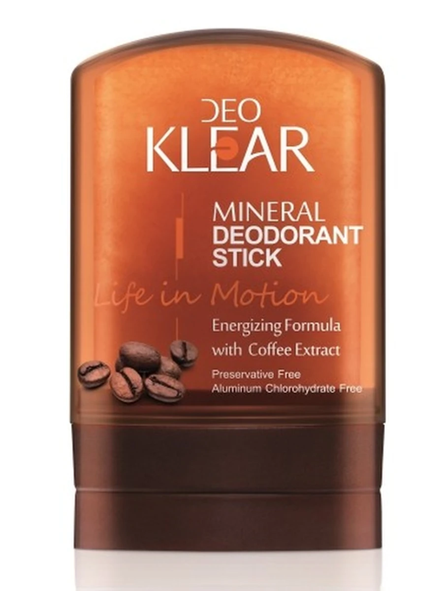 Дезодорант- Кристалл 60 гр  DEOKLEAR КОФЕ