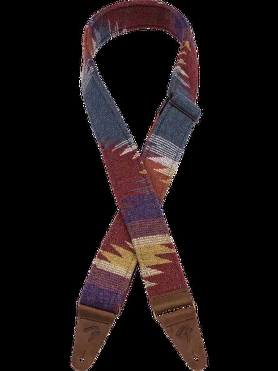 Fender Zion Strap, Gray Aztec, 2" Fender