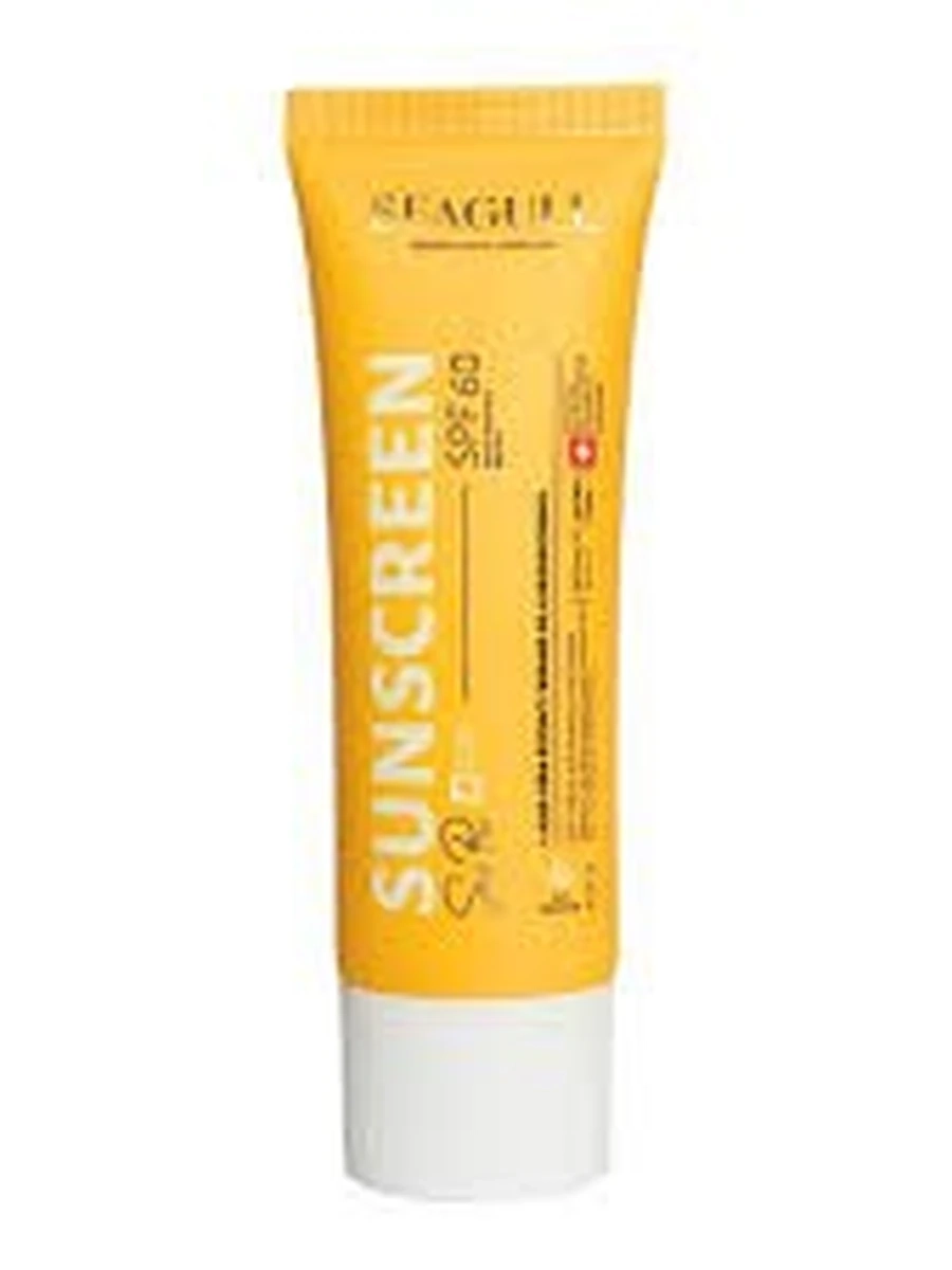 SEAGULL Солнцезащитный крем SPF 60 SUNSCREEN CREAM SPF 60 50мл