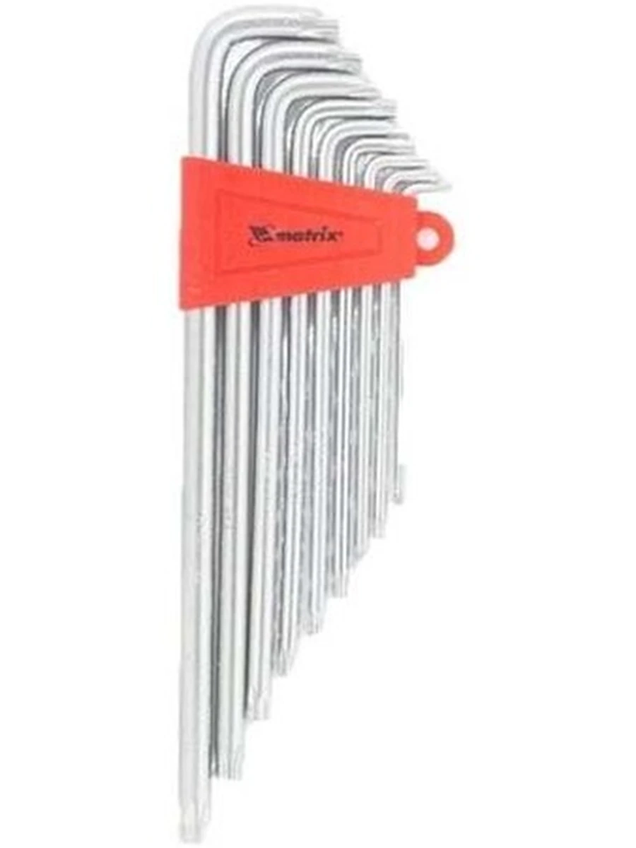 НАБОР КЛЮЧЕЙ ИМБУСОВЫХ MATRIX TORX Т10-Т50 9ШТ 12307
