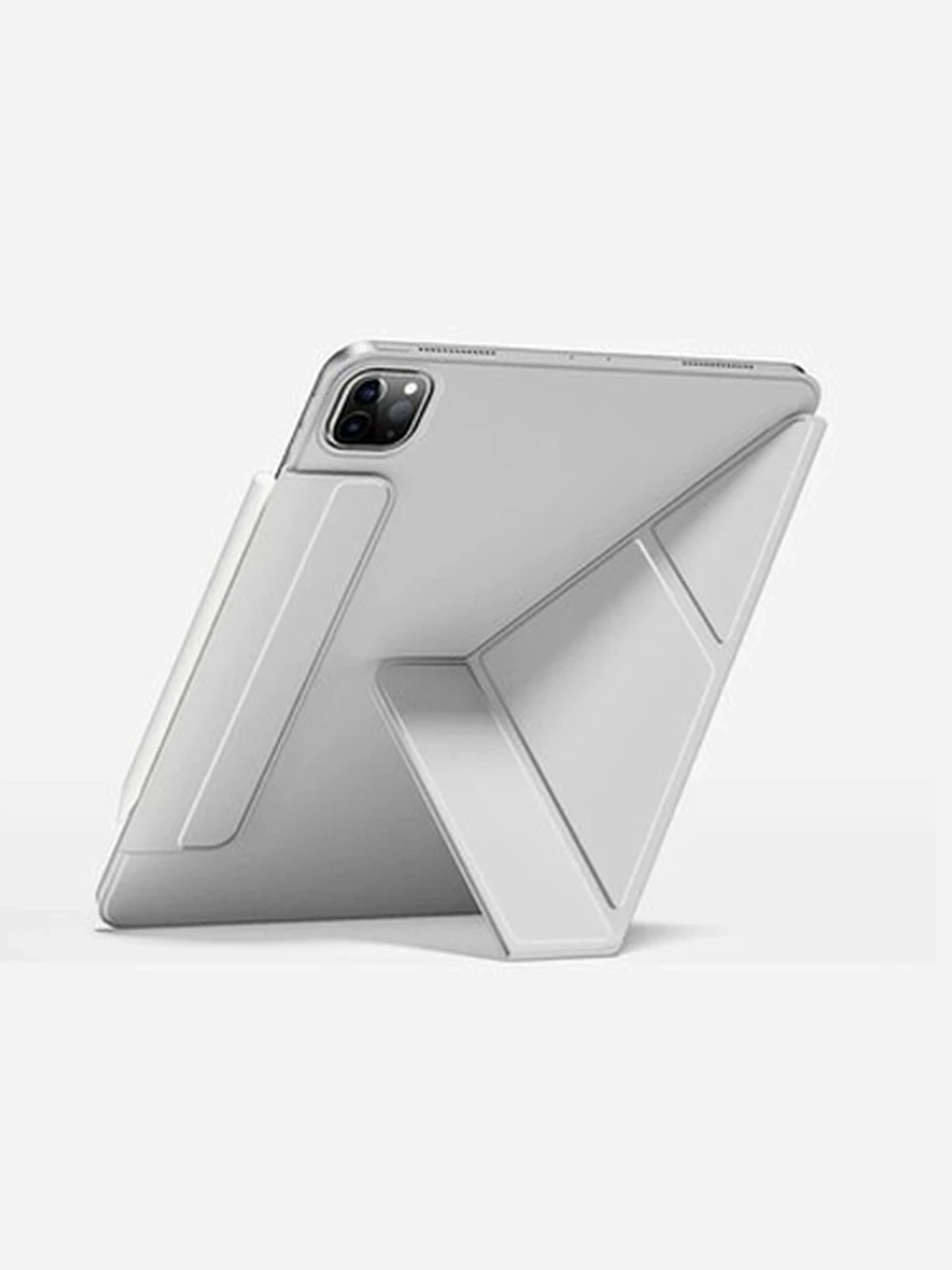 Чехлы на планшет WIWU Smart Magnetic Dual-Sided Clip iPad Case Wi-004 2024 Air 11" /10.9&11 gray
