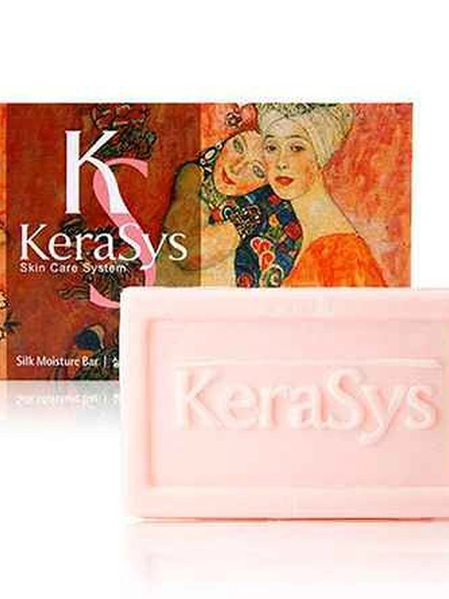 Мыло для тела Kerasys silk moisture 100 гр на травах с миндальным маслом 01089