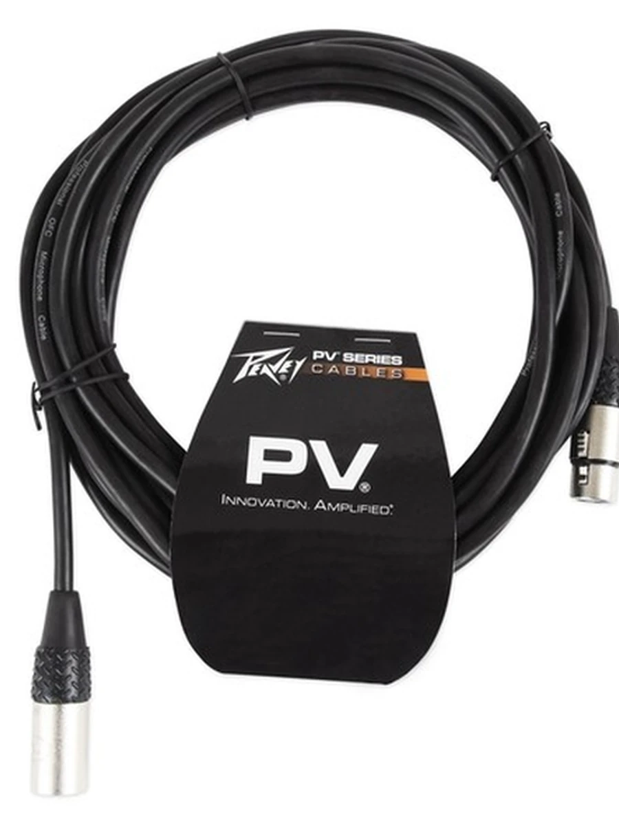 Peavey PV 50' LOW Z MIC CABLE Микрофонный кабель низкого сопротивления, Female XLR to Male XLR, 15м Peavey