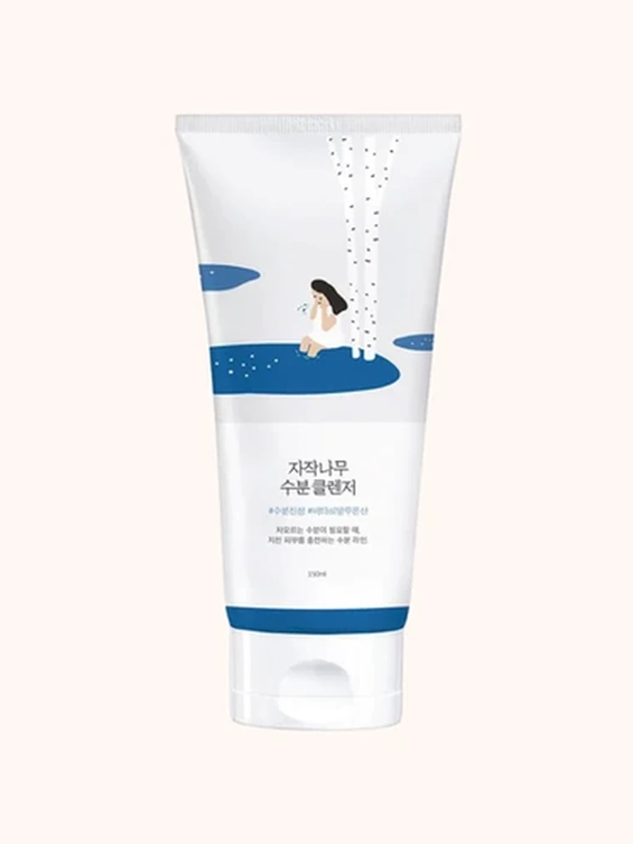 Пенка для умывания Round Lab Birch Juice Moisturizing cleanser 150 ml ПЕН225