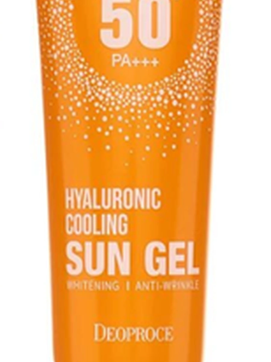 Солнцезащитное средство Deoproce Hyaluronic Cooling sun gel SPF50+PA+++ 50 g 008081