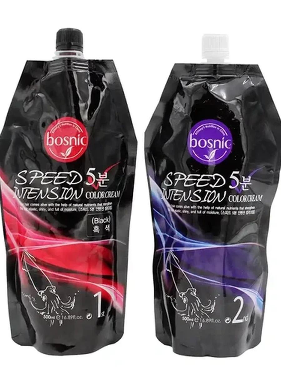 Краска для волос Bosnic 5 minute Natural Brown 006533