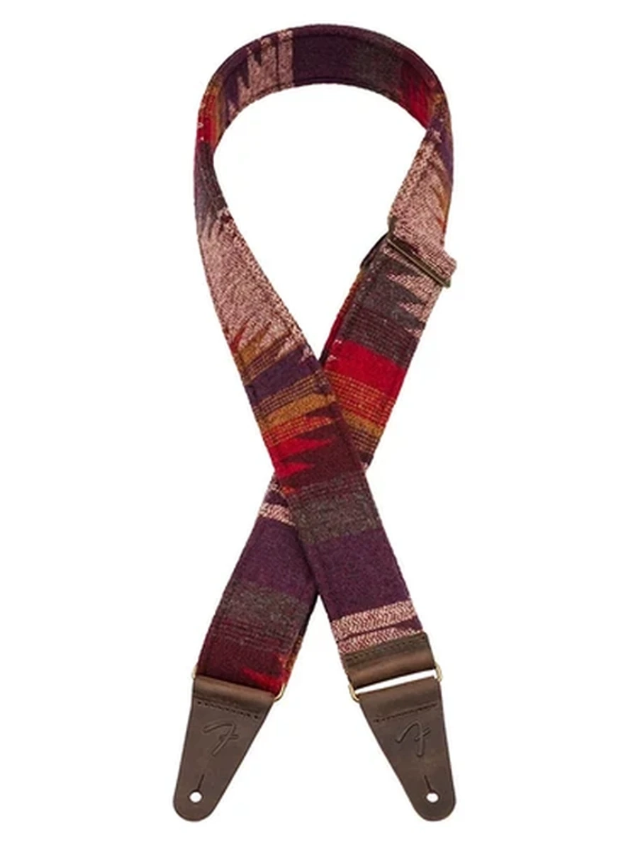 Fender Zion Strap, Purple Aztec, 2" Fender