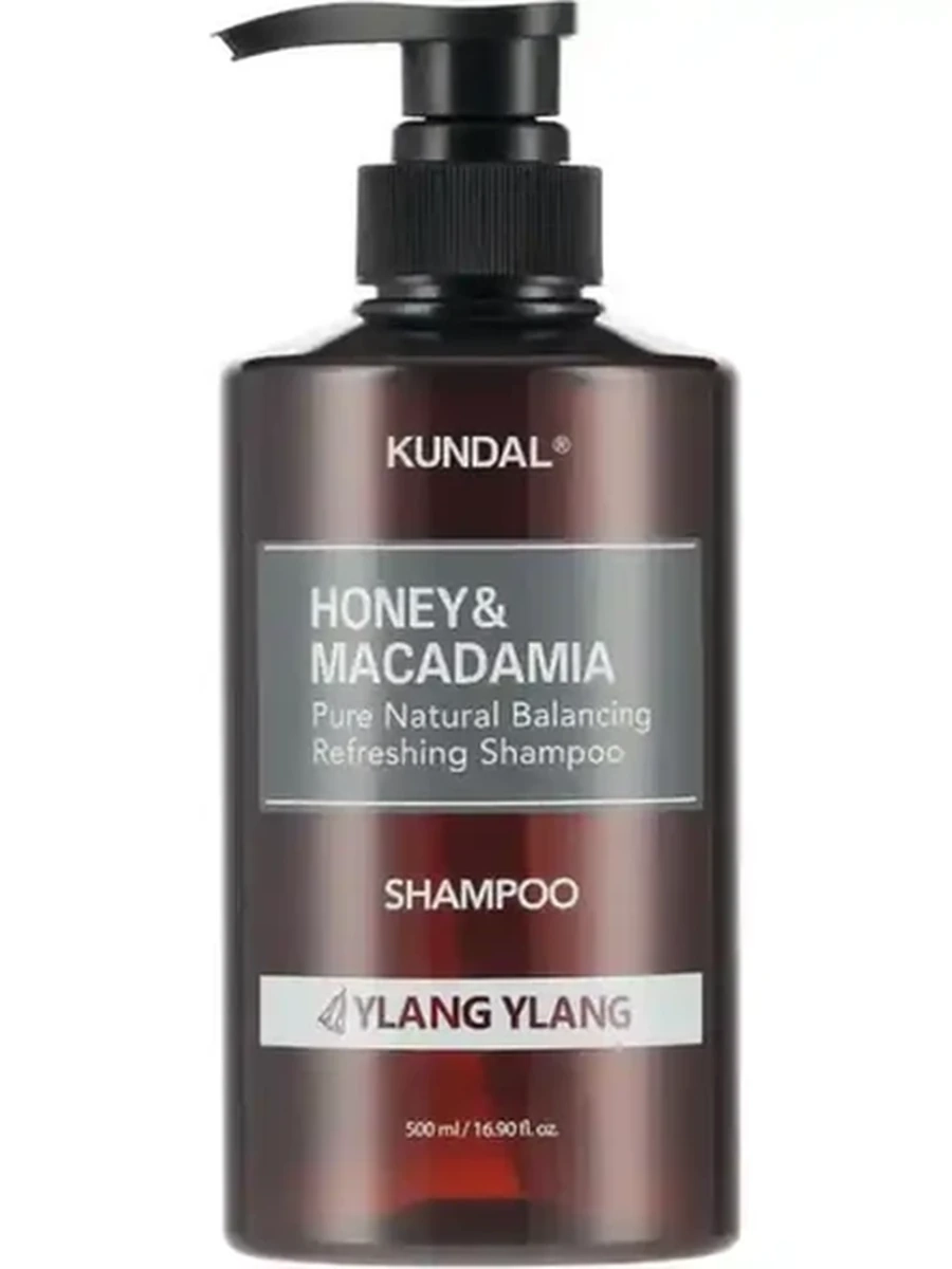 Шампунь Kundal Honey & Macadamia Balancing Ylang Ylang 500ml ШП 0282