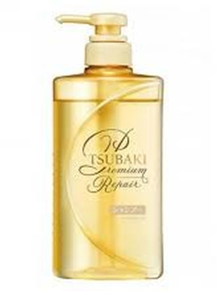 Шампунь SHISEIDO Tsubaki Premium Volume Repair восстанавливающий  с маслом камелии 490 мл (прозрачный) ШП0301