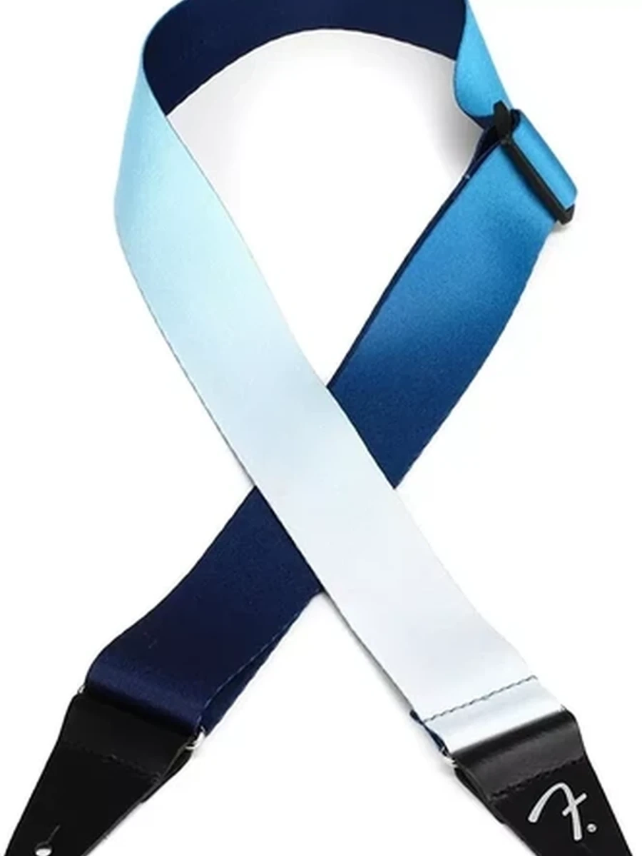Fender Ombré Strap, Belair Blue, 2" 099-0637-210 Fender