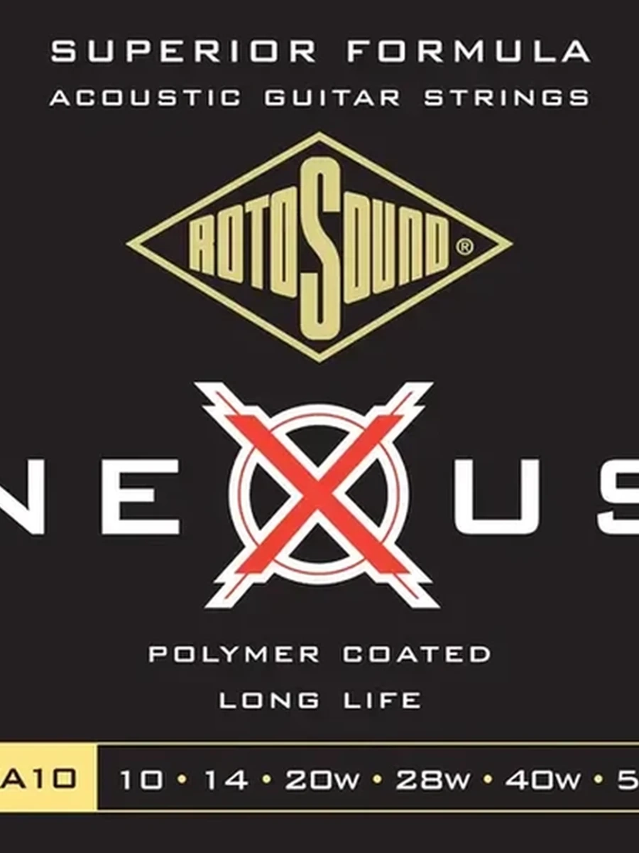 Rotosound Струны для акустической гитары NXA10 10-50 Rotosound