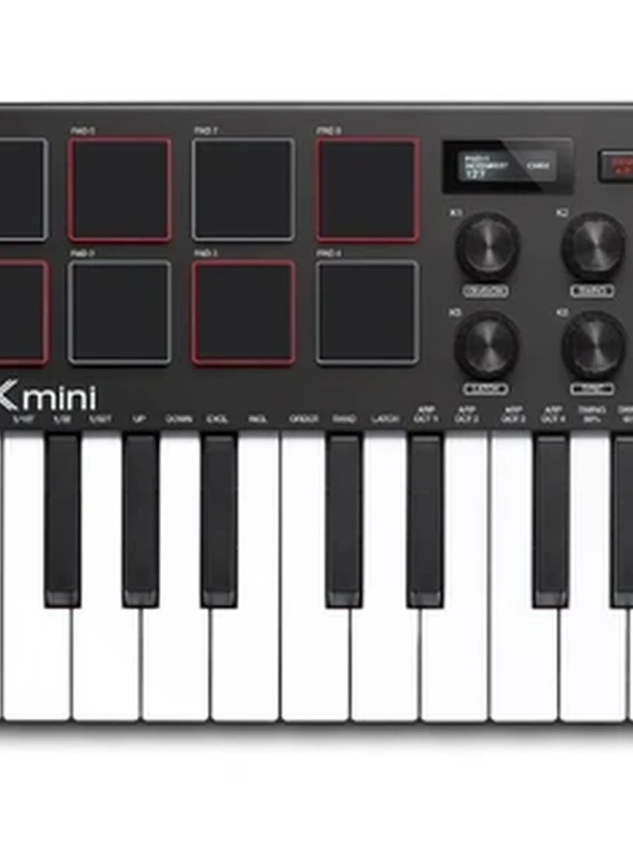 Akai MPK MINI 3 USB/MIDI-клавиатура контроллер с 8 пэдами