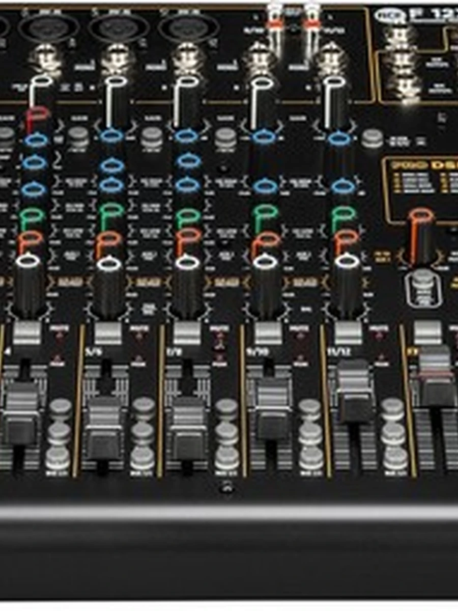 RCF F 10XR Микшерный пульт, аналоговый, 10 каналов, DSP эффекты RCF