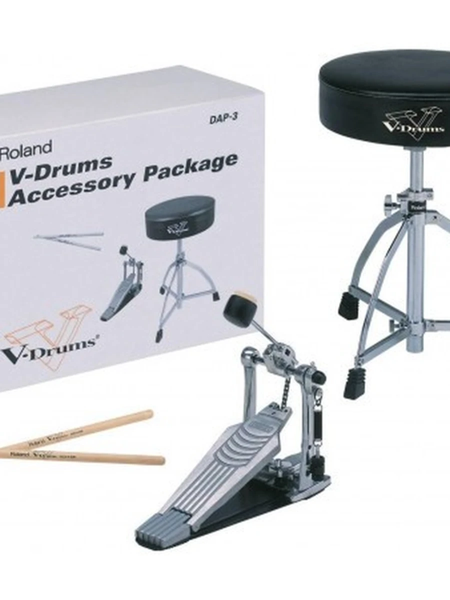 Roland DAP-3X STOOL, PEDAL & STICKS комплект для барабанщика