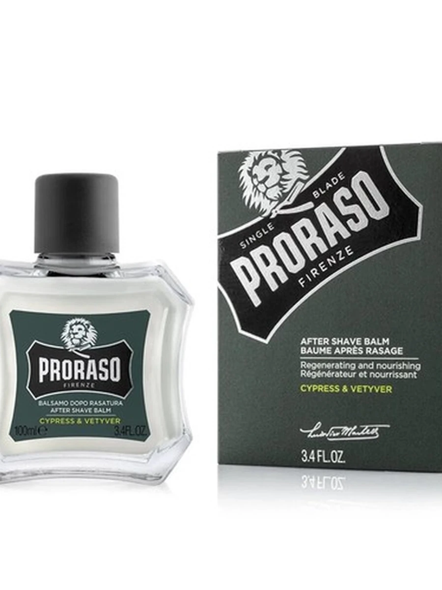 PRORASO Бальзам после бритья Cypress Vetiver 100мл