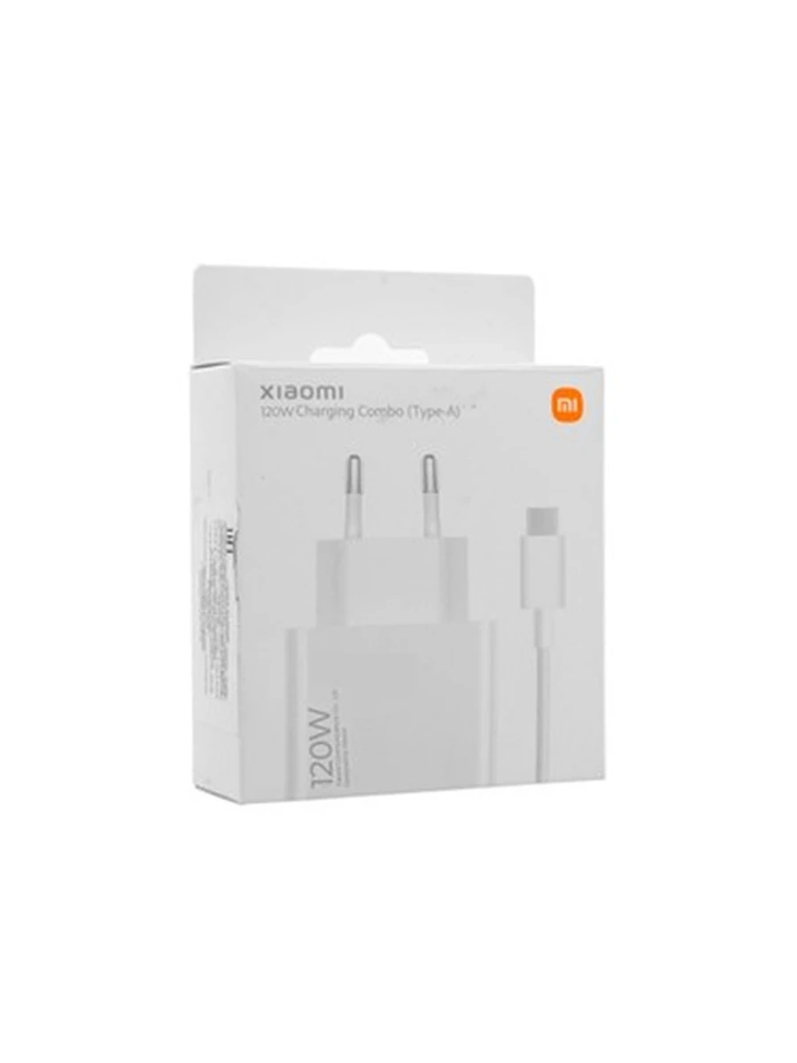 Зарядное Устройство Xiaomi 120W Power Adapter & Type-C Suit 2in1 LUX Copy (White)