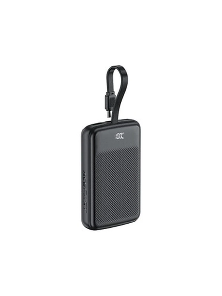 Power Bank ACEFAST M13 PD22.5W power bank with cable 10000mAh,black