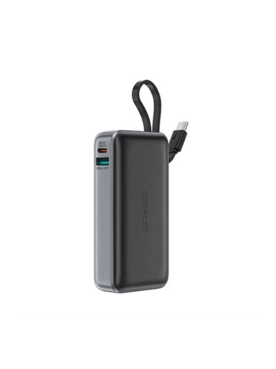 Power Bank ACEFAST M7 PD30W power bank with cable 10000mAh,black