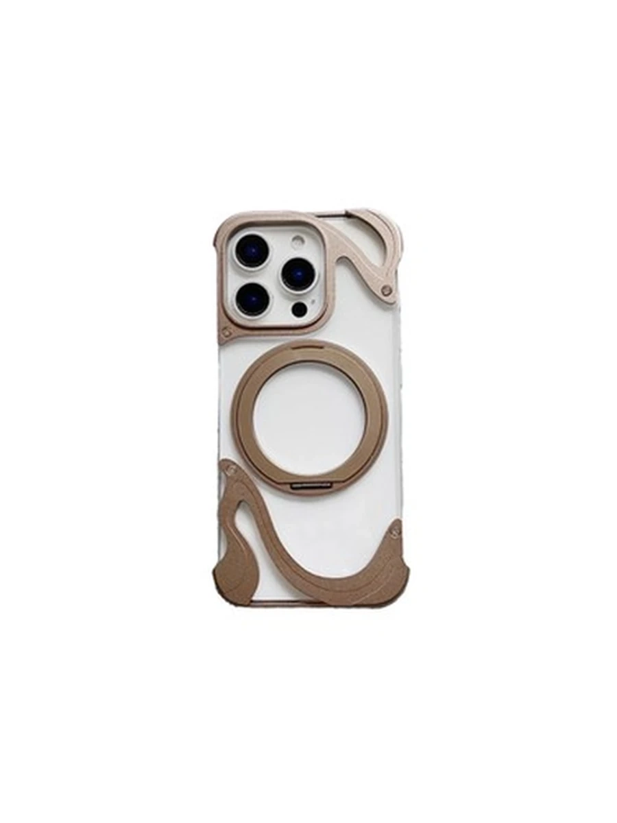 Чехлы MMkio MagSafe Metal Iphone 16Pro (Gold)