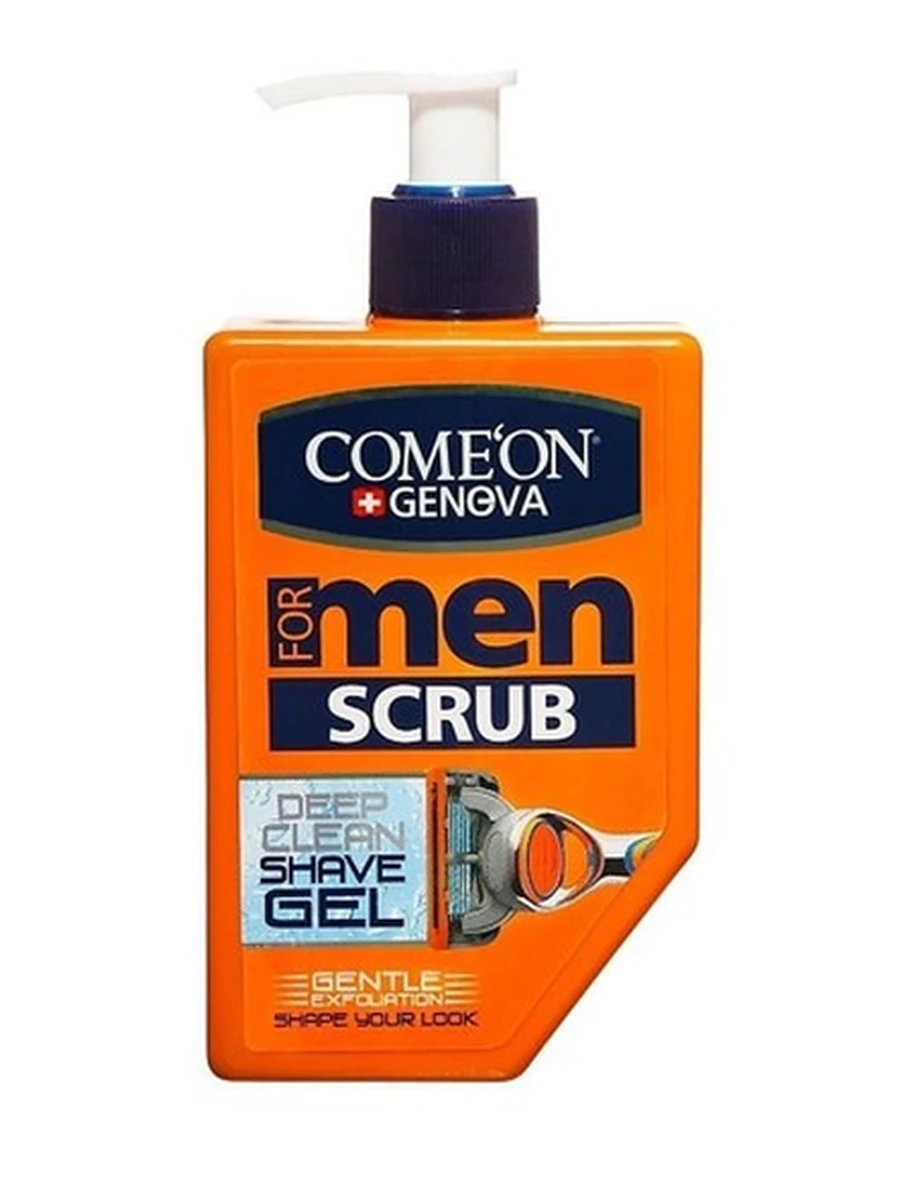 Come’on Комон Гель-скраб для бритья 260 мл SCRUB_SHAVE GEL 260 ML