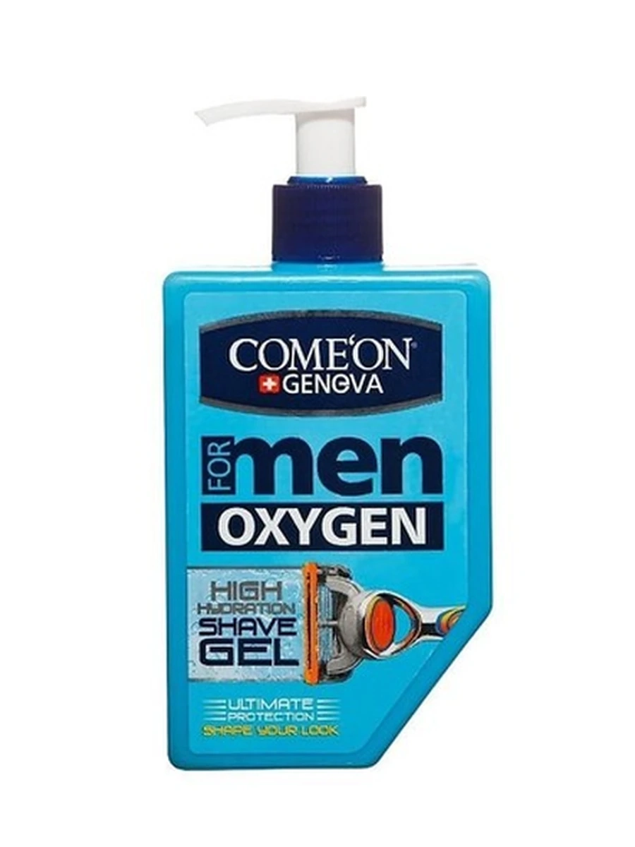 Come’on Комон Гель для бритья сухой раздраженной кожи 260 OXYGEN_SHAVE GEL 260ML