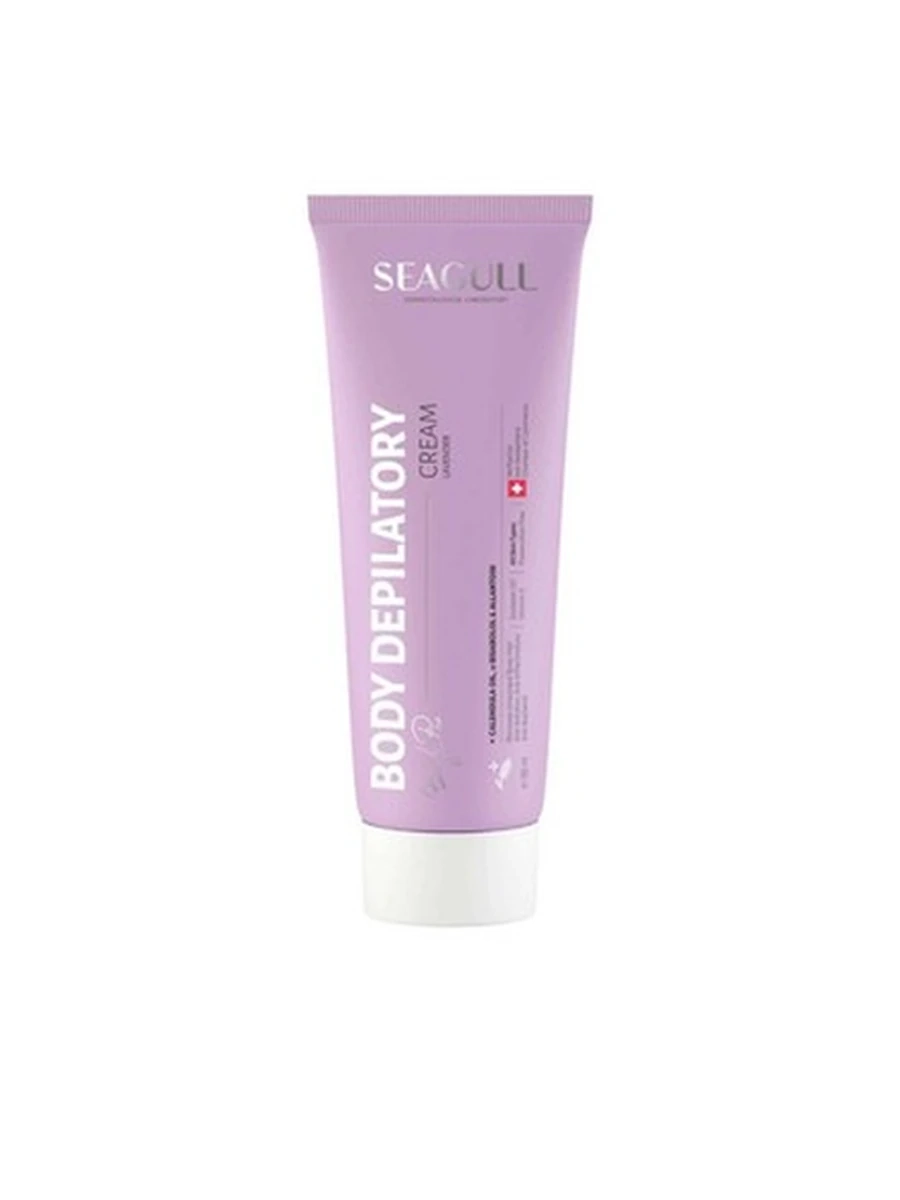 SEAGULL Крем для депиляции тела с лавандой (125 мл) LAVENDER BODY DEPILATORY CREAM (125 ml)