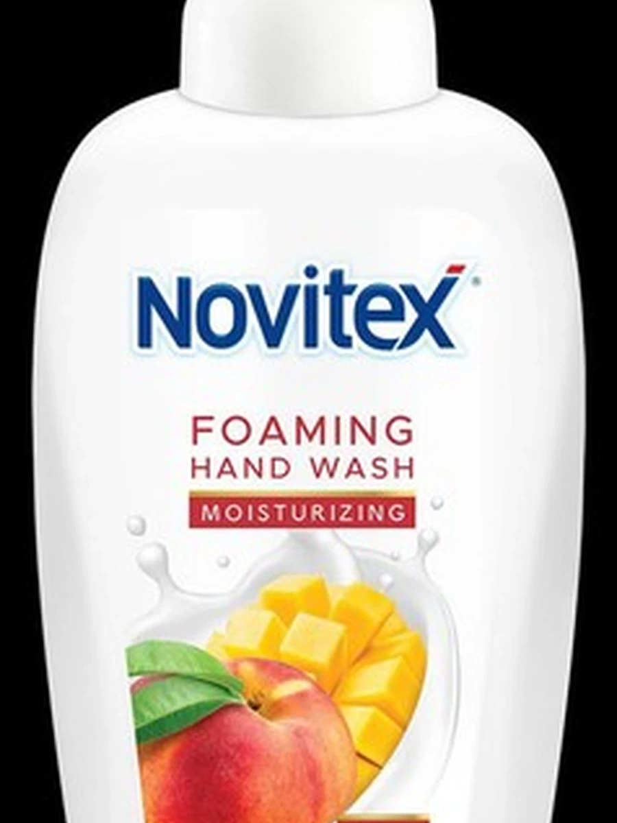 NOVITEX Пенное мыло для рук 500 мл.Персик (12 шт.в коробке) FOAMING HANDWASH 500 g PEACH