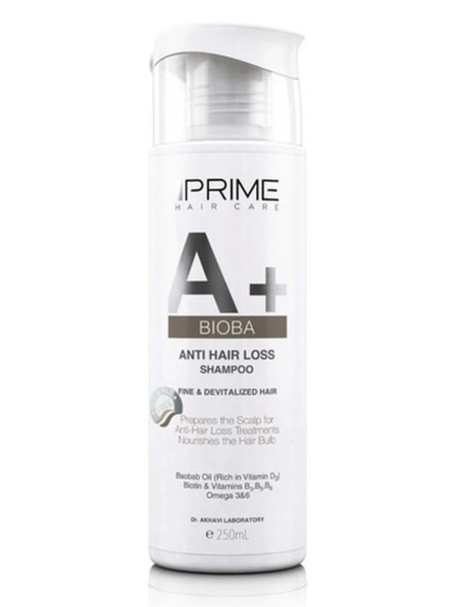PRIME Шампунь против выпадения волос A+ ANTI HAIR LOSS SHAMPOO A+