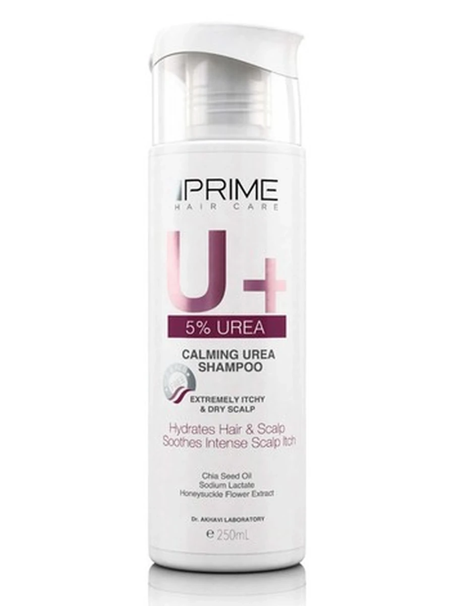 PRIME Успокаивающий шампунь с мочевиной 5% UREA U+ CALMING UREA SHAMPOO 5% UREA U+