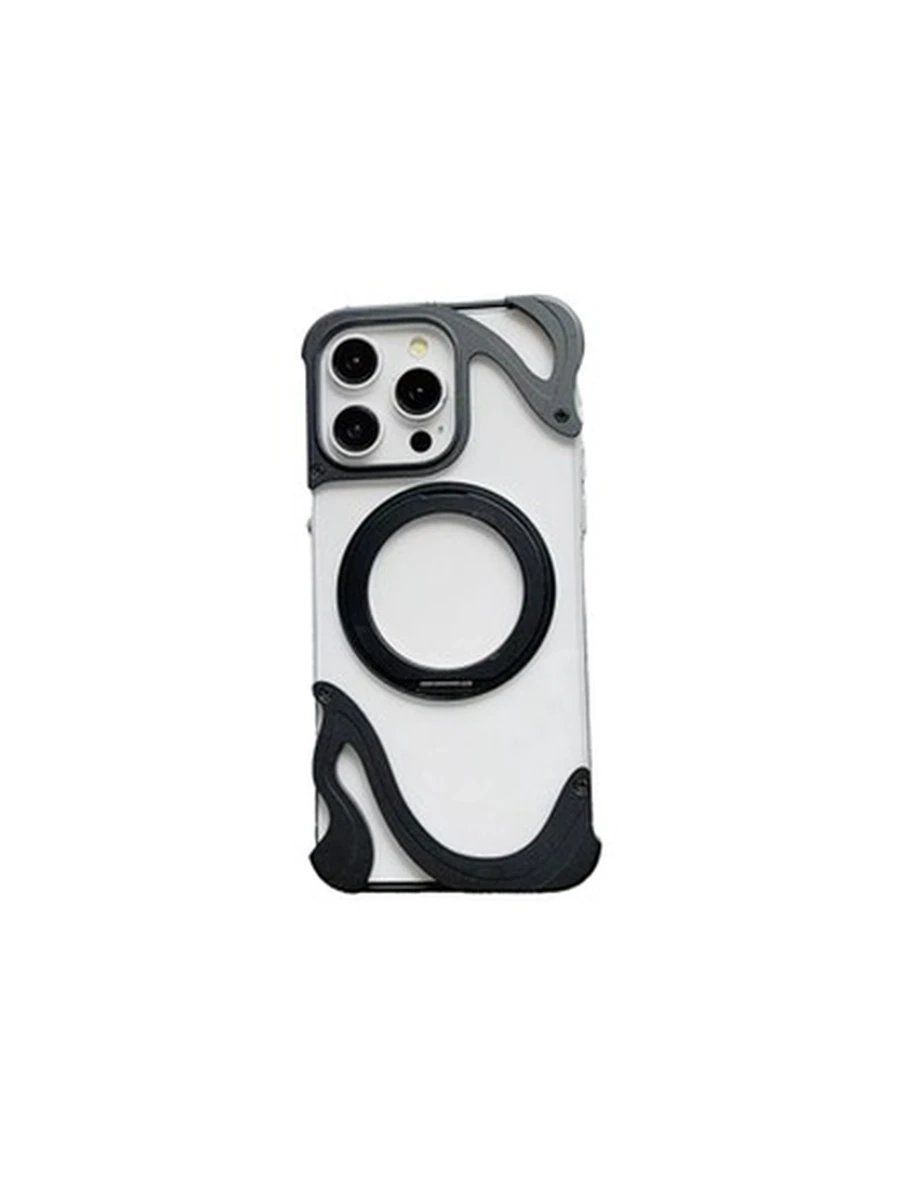 Чехлы MMkio MagSafe Metal Iphone 14Pro Max (Black)