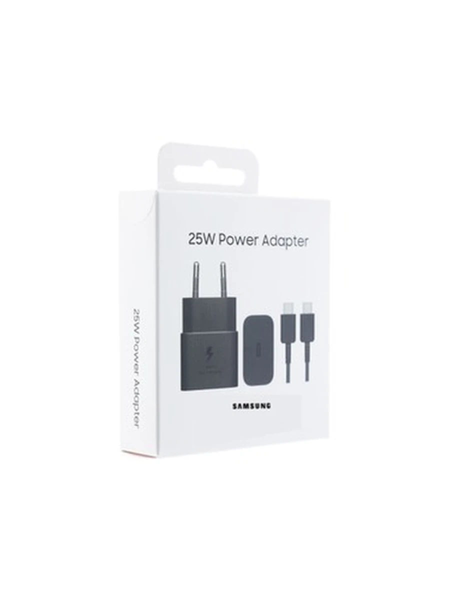 Зарядное устройство Samsung EP-T2510XBBEG Original 25 Вт Compact Desing USB Type-C toC Cable black