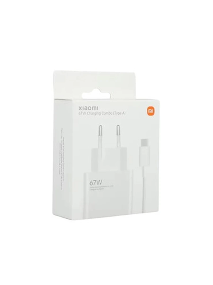 Зарядное Устройство Xiaomi 67W Hyper Charge Combo Type-A Original (White)