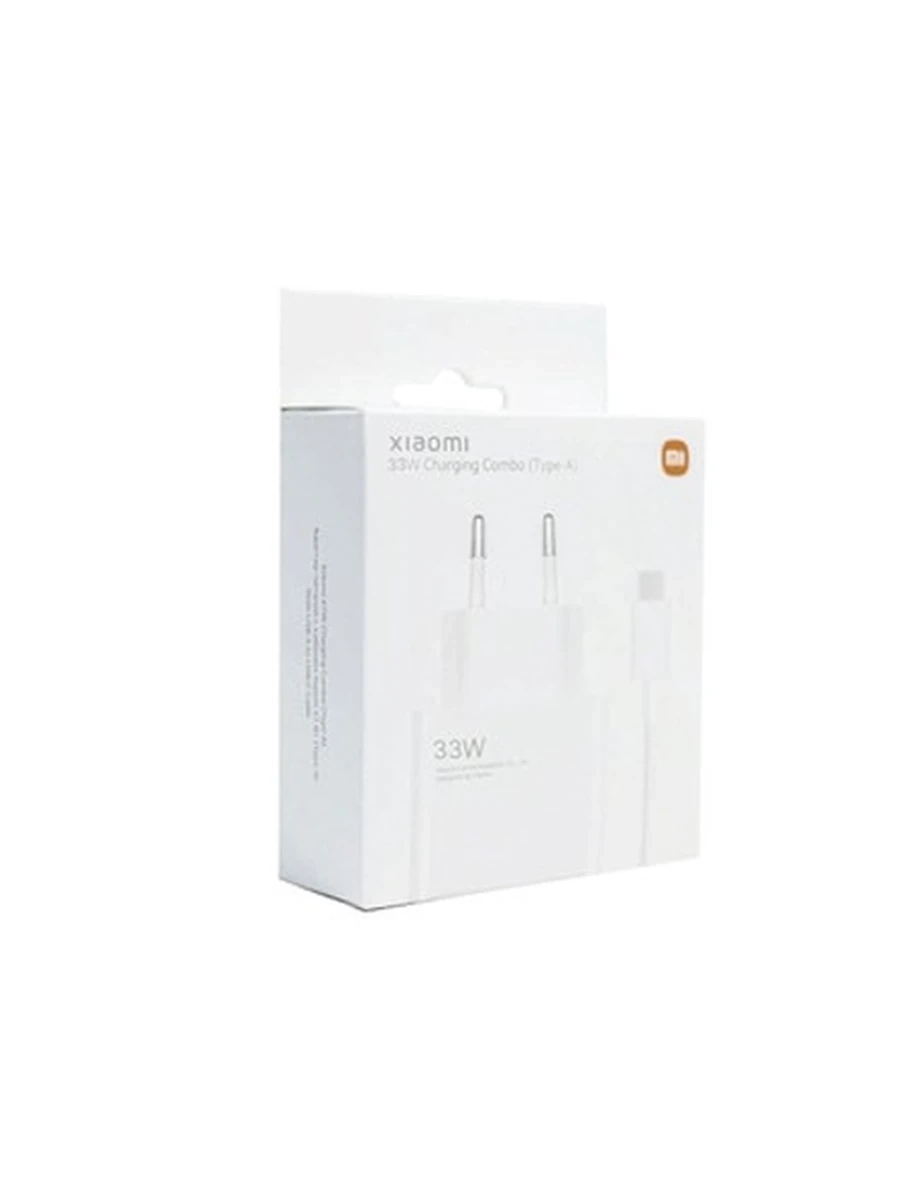 Зарядное Устройство Xiaomi 33W Hyper Charge Combo Type-A Original (White)