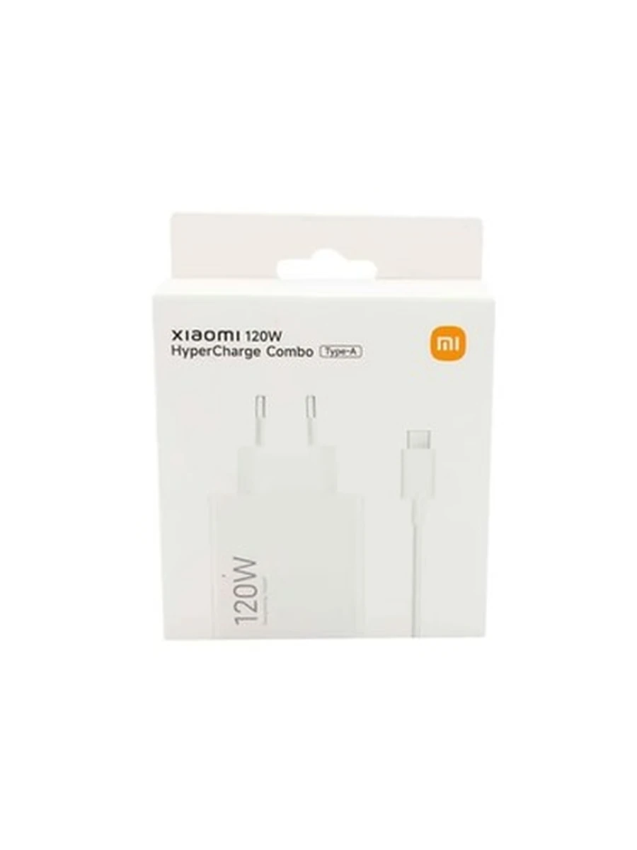 Зарядное Устройство Xiaomi 120W Hyper Charge Combo Type-A Original (White)