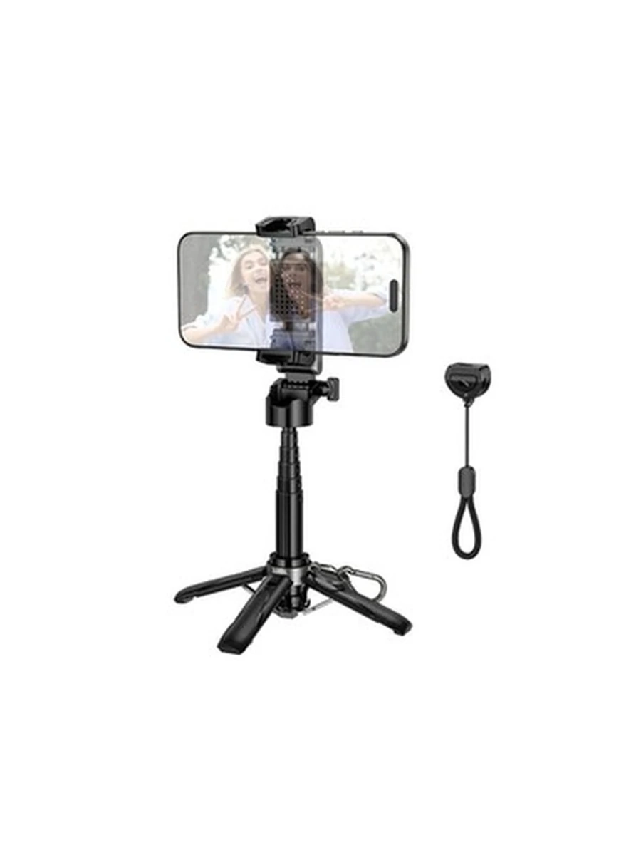 Монопод HOCO K27 Magic portable mini live broadcast stand (black)