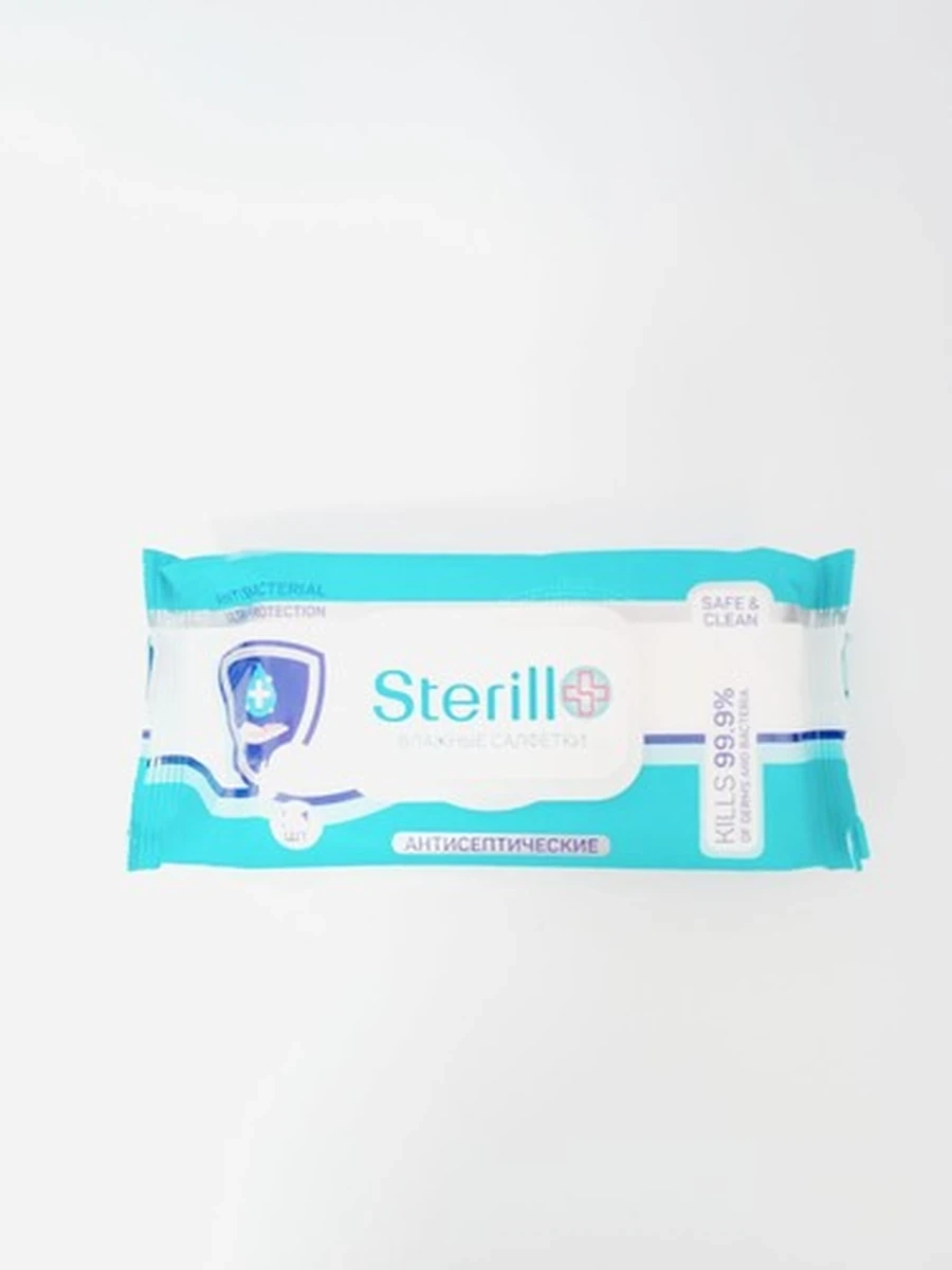 "Sterill" Салфетки влажные антисептические 54шт