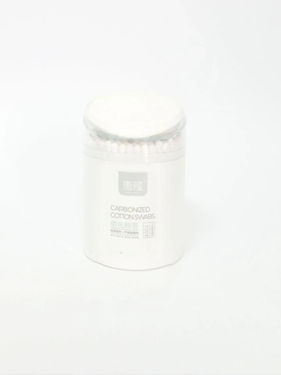 "Hui Long" Ушные палочки деревянные в баночке 150шт (HL-0722)