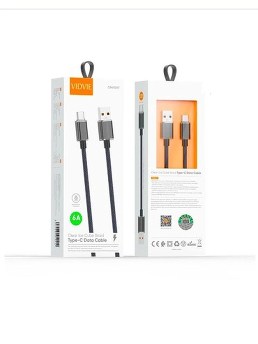 Оригинальный шнур для зарядки  4024-USB_C VIDVIE