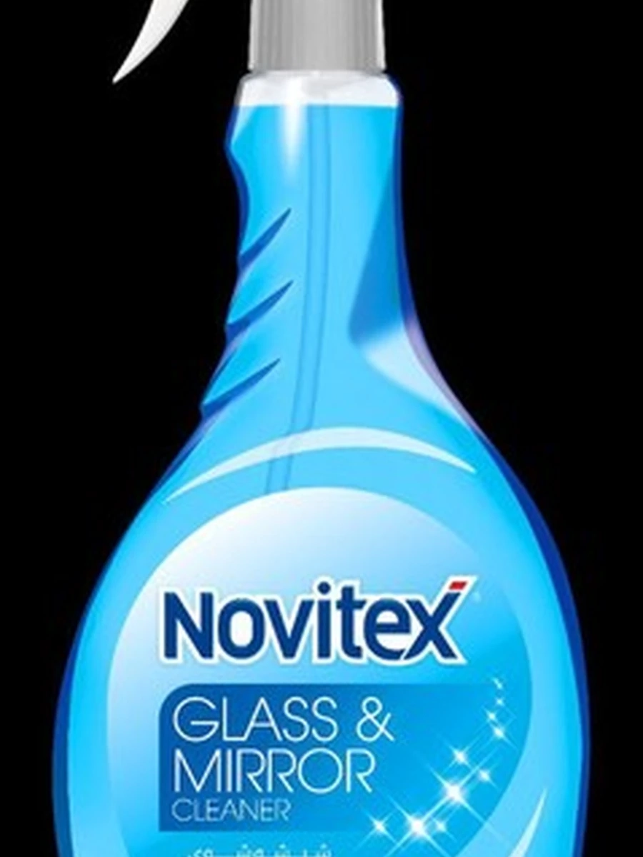 NOVITEX Средство для мытья стекол 500 мл. (12 шт. в коробке) синий GLASS CLEANER 500 ml BLUE