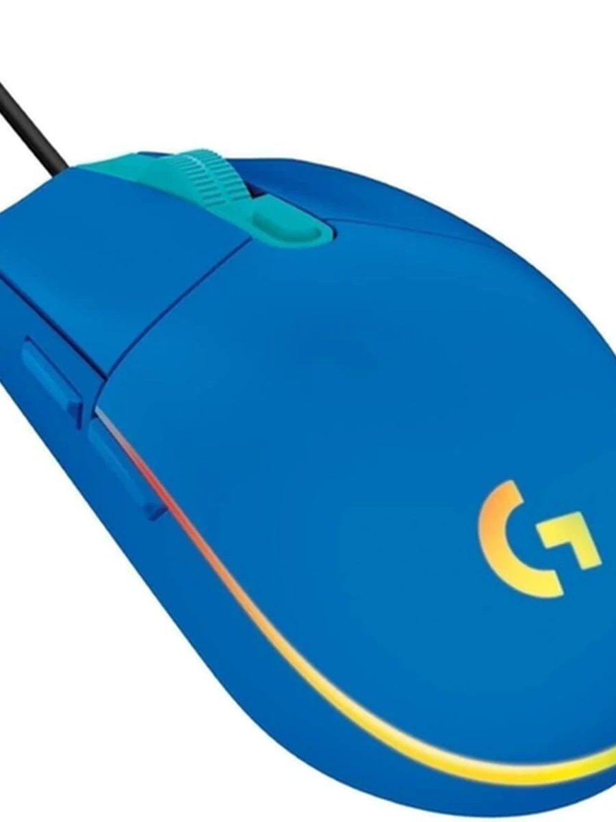 Мышь проводная Logitech G102 LIGHTSYNC синий [8000 dpi, светодиодный, USB Type-A, кнопки - 6]