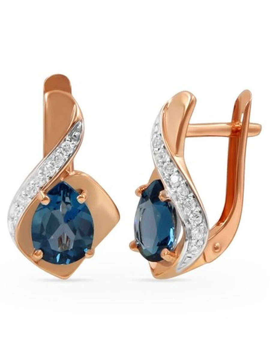 серьги с камнем_3.7700
